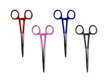 Colormed™ Kelly Forceps Straight 5 1/2”