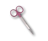 Think Pink Iris Scissors Straight 4 1/2"